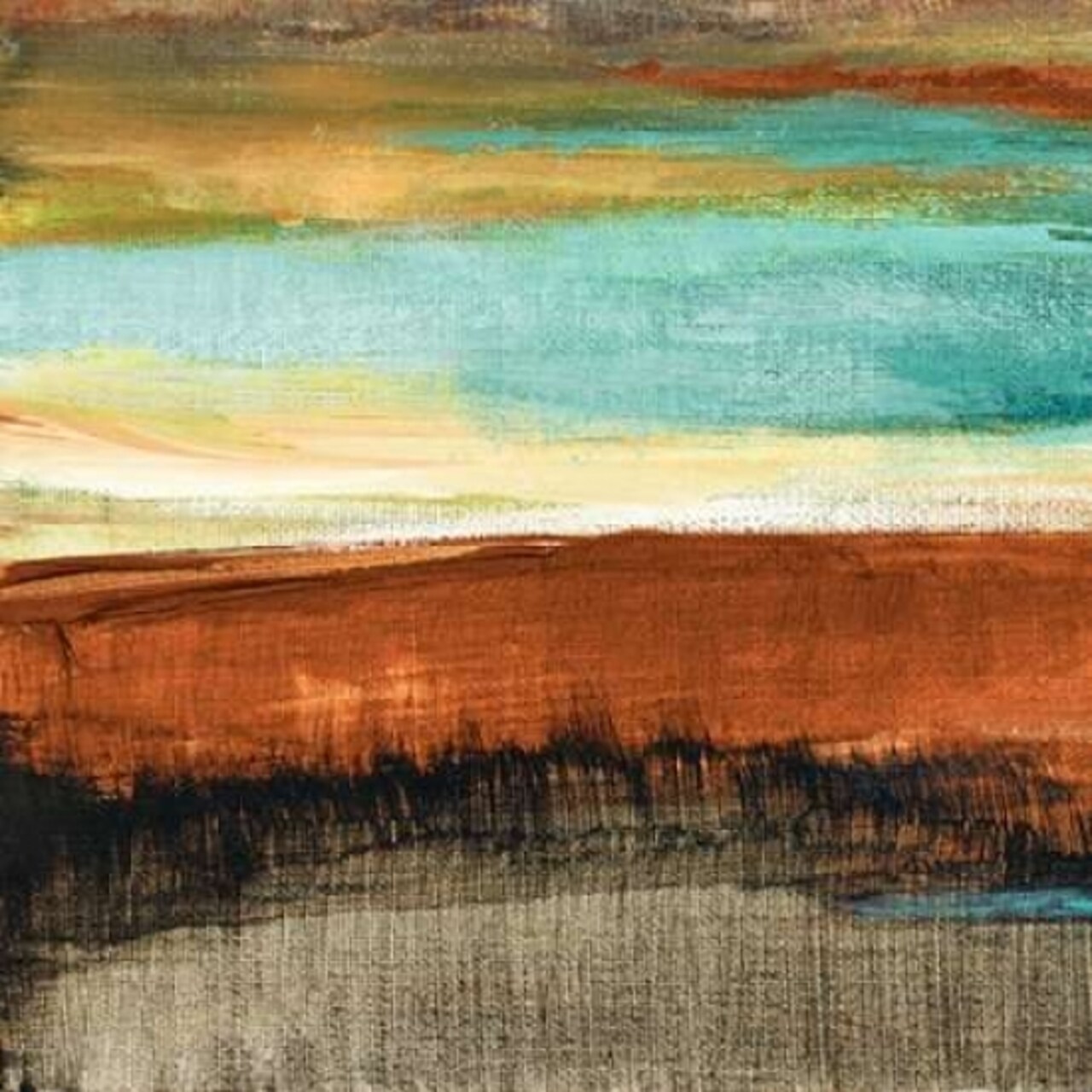 Rustic Sea Square I Poster Print by Lanie Loreth - Item # VARPDX9489A